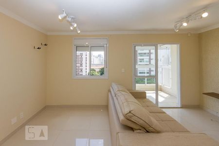 Sala de apartamento para alugar com 1 quarto, 54m² em Jardim das Acacias, São Paulo