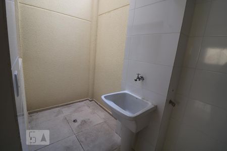 Apartamento para alugar com 32m², 2 quartos e 1 vagaDetalhe da area de serviço