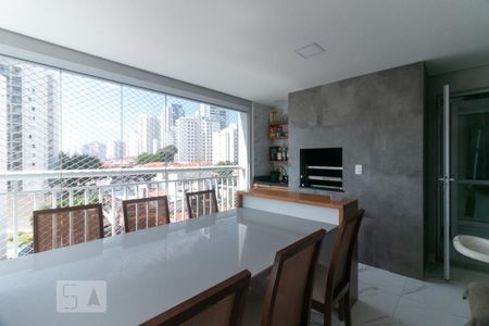 Varanda de apartamento à venda com 2 quartos, 97m² em Chácara Inglesa, São Paulo