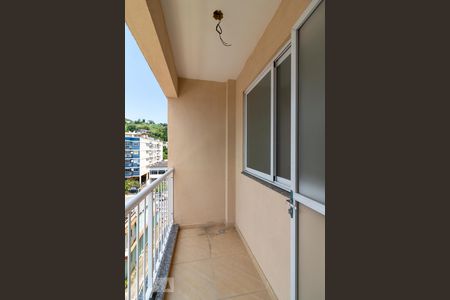 Varanda da Sala de apartamento para alugar com 2 quartos, 48m² em Váz Lobo, Rio de Janeiro