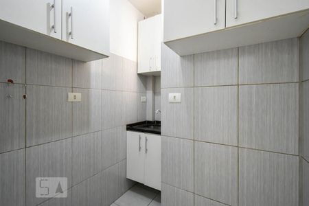 Cozinha de kitnet/studio à venda com 1 quarto, 46m² em Santa Efigênia, São Paulo