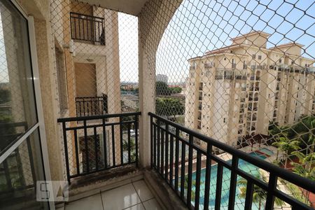 Varanda da Sala de apartamento para alugar com 3 quartos, 67m² em Sítio da Figueira, São Paulo