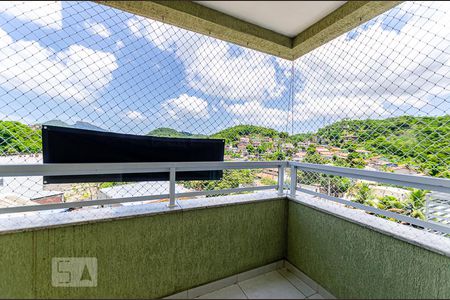 Varanda da Sala  de apartamento à venda com 2 quartos, 58m² em Badu, Niterói