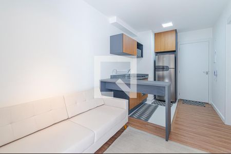 Sala de apartamento à venda com 1 quarto, 28m² em República, São Paulo