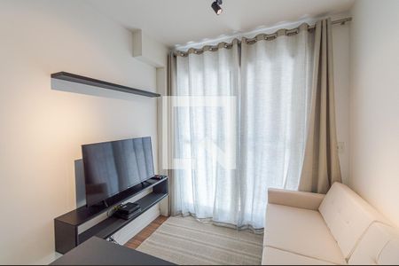 Sala de apartamento à venda com 1 quarto, 28m² em República, São Paulo