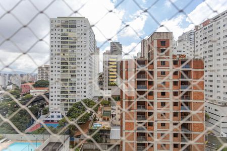 Vista Sala de apartamento à venda com 3 quartos, 90m² em Perdizes, São Paulo