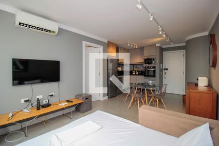 Sala de apartamento à venda com 1 quarto, 64m² em Cerqueira César, São Paulo