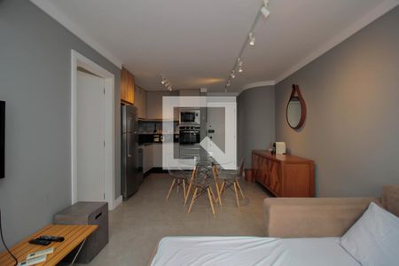 Sala de apartamento à venda com 1 quarto, 64m² em Cerqueira César, São Paulo