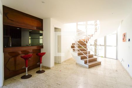 Sala de casa de condomínio à venda com 5 quartos, 1360m² em São Conrado, Rio de Janeiro