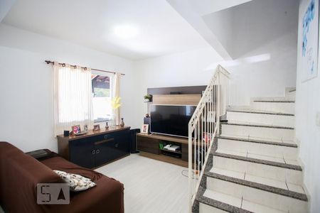Sala de casa de condomínio à venda com 2 quartos, 90m² em Taquara, Rio de Janeiro