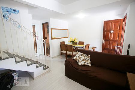 Sala de casa de condomínio à venda com 2 quartos, 90m² em Taquara, Rio de Janeiro