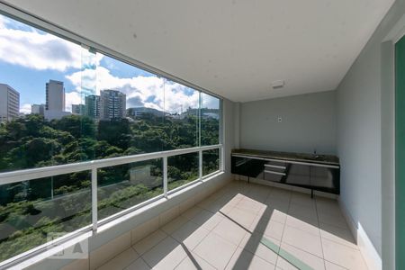 Varanda da Sala de apartamento para alugar com 3 quartos, 83m² em Buritis, Belo Horizonte