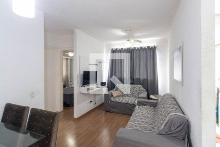 Sala de apartamento para alugar com 2 quartos, 43m² em Campo Grande, Rio de Janeiro