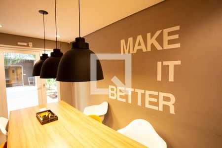 Apartamento para alugar com 31m², 1 quarto e sem vagaÁREA COMUM- COWORKING