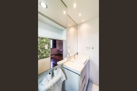 Casa de condomínio para alugar com 56m², 1 quarto e 1 vagaBanheiro