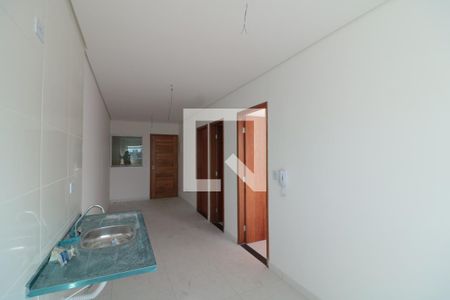 Sala/Cozinha de apartamento para alugar com 2 quartos, 45m² em Vila Santa Isabel, São Paulo