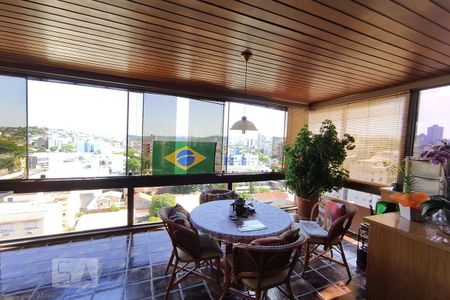 Sacada gourmet de apartamento à venda com 3 quartos, 189m² em Rio Branco, Novo Hamburgo