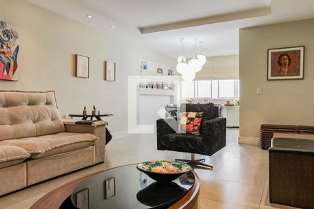 Sala  de apartamento para alugar com 3 quartos, 122m² em Copacabana, Rio de Janeiro