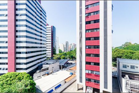 Vista da Varanda de kitnet/studio para alugar com 1 quarto, 30m² em Mirandópolis, São Paulo