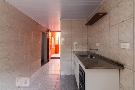 Cozinha de casa para alugar com 1 quarto, 40m² em Vila Prudente, São Paulo