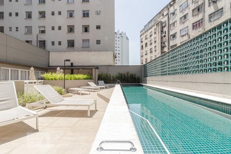 Studio para alugar com 22m², 1 quarto e sem vaga Studio para alugar com 22m², 1 quarto e sem vagaPiscina