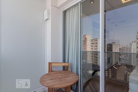 Studio para alugar com 22m², 1 quarto e sem vaga Studio para alugar com 22m², 1 quarto e sem vagaSacada