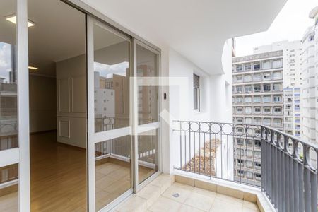 Varanda de apartamento para alugar com 3 quartos, 105m² em Itaim Bibi, São Paulo