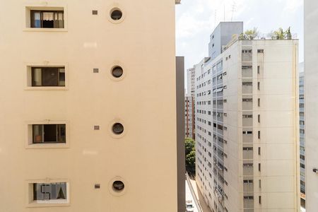 Sala - vista de apartamento para alugar com 1 quarto, 30m² em Jardim Paulista, São Paulo