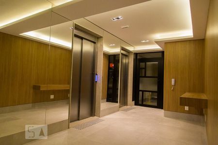 Apartamento para alugar com 26m², 1 quarto e sem vagaHall social