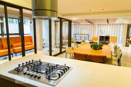 Apartamento para alugar com 26m², 1 quarto e sem vagaÁrea comum - Espaço gourmet