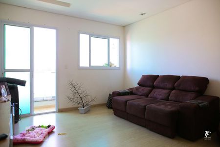Sala de apartamento à venda com 4 quartos, 172m² em Vila Scarpelli, Santo André