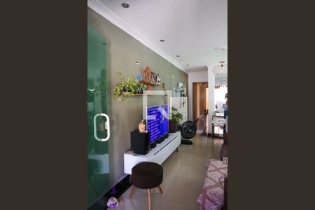 Sala da Casa 1 de casa à venda com 4 quartos, 186m² em Jardim Utinga, Santo André
