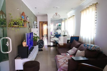 Sala da Casa 1 de casa à venda com 4 quartos, 186m² em Jardim Utinga, Santo André