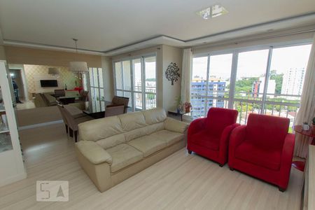 Sala 2 ambientes de apartamento à venda com 3 quartos, 113m² em Centro, Canoas