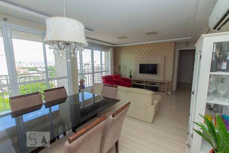 Sala 2 ambientes de apartamento à venda com 3 quartos, 113m² em Centro, Canoas