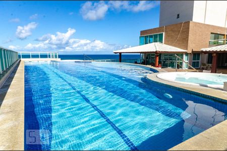 Área comum - Piscina de apartamento para alugar com 1 quarto, 49m² em Pituba, Salvador