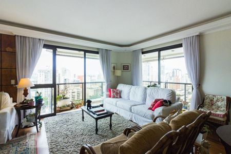 Sala de apartamento à venda com 4 quartos, 252m² em Perdizes, São Paulo