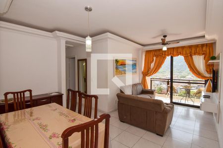 Sala de apartamento para alugar com 2 quartos, 74m² em Enseada, Guarujá