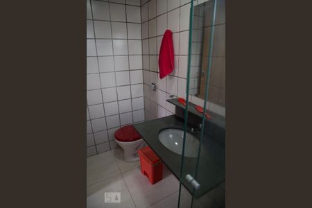 Banheiro da suíte de apartamento para alugar com 1 quarto, 35m² em Vila Monte Alegre, Ribeirão Preto