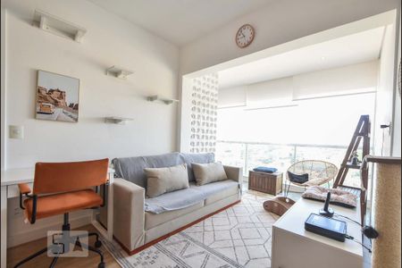 Sala de Estar de apartamento para alugar com 1 quarto, 50m² em Jardim Aeroporto, São Paulo