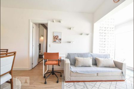 Sala de Estar de apartamento para alugar com 1 quarto, 50m² em Jardim Aeroporto, São Paulo