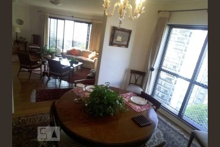 Sala de Jantar de apartamento à venda com 4 quartos, 198m² em Indianópolis, São Paulo