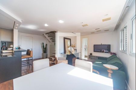 Sala de apartamento à venda com 2 quartos, 92m² em Casa Branca, Santo André