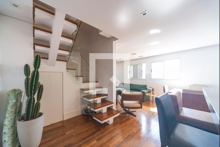 Sala de apartamento à venda com 2 quartos, 92m² em Casa Branca, Santo André