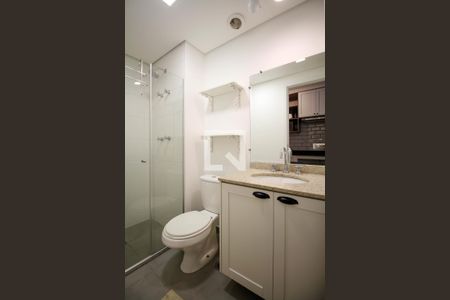 Studio para alugar com 26m², 1 quarto e sem vaga Studio para alugar com 26m², 1 quarto e sem vagaBanheiro