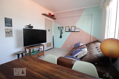 Sala de apartamento para alugar com 1 quarto, 80m² em Bosque, Campinas