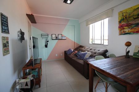 Sala de apartamento para alugar com 1 quarto, 80m² em Bosque, Campinas