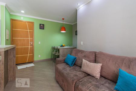 Sala de apartamento para alugar com 2 quartos, 53m² em Jardim Santo André, Santo André