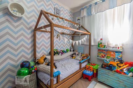 Quarto 1 de apartamento para alugar com 2 quartos, 53m² em Jardim Santo André, Santo André
