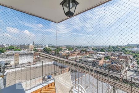 Varanda da Sala - Vista de apartamento à venda com 2 quartos, 72m² em São Francisco Xavier, Rio de Janeiro